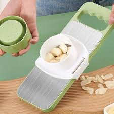 5 In 1 Manual Vegetable Slicer Cutter Multifunctional Vegetable Cutter, Universal Slicer, Onion Cutter with 5 Blade Settings and Collection Basin